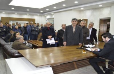 Başkan Sayan, Tebrikleri Kabul etti