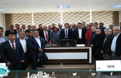 BELEDİYE BAŞKANI EVREN DİNÇER MUHTARLARLA BULUŞTU