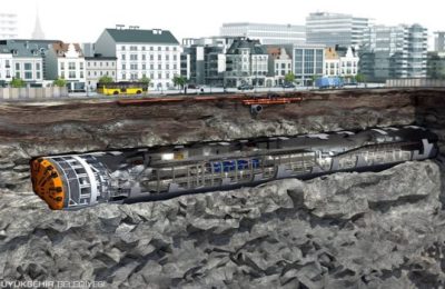 Dev köstebek yeraltına indi