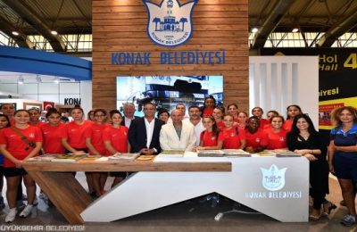 Başkan Soyer Fuar’da İzmir turu attı