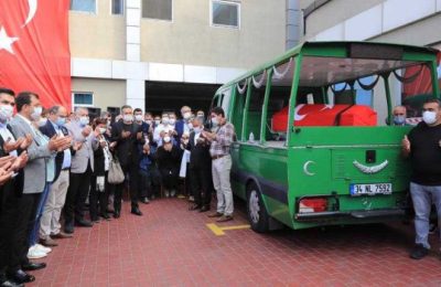 MUSTAFA CANLI İSTANBULDAN EBEDİ İSTİRAHATGAHINA UĞURLANDI