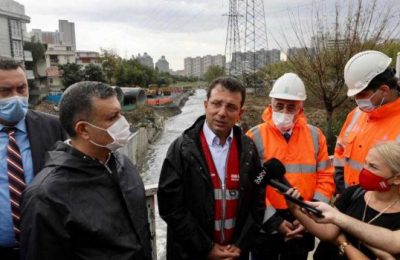 HARAMİDEREDE İNCELEMELERDE BULUNAN İMAMOĞLU: ÇÖZÜM BİZDE