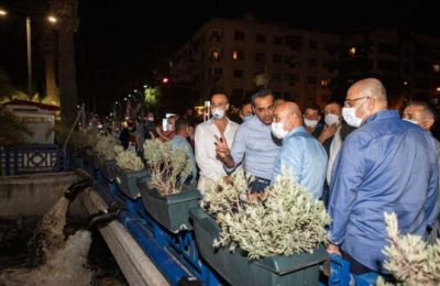 Başkan Soyer Bostanlı Ahırkuyu Deresindeki çalışmaları inceledi