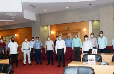 KEPEZLİ MUHTARLAR ASATI ZİYARET ETTİ