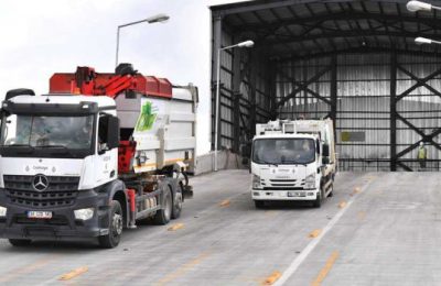 BAŞKENTTE İKİ YENİ KATI ATIK TRANSFER İSTASYONU DEVREDE