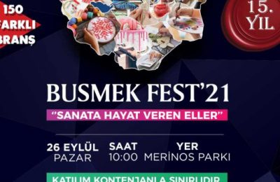 Sanata hayat veren ellere özel festival