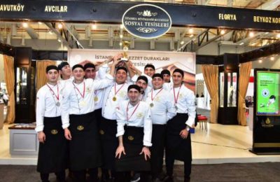 İBBNİN GENÇ ŞEFLERİ 11 MADALYA İLE MUTFAĞA DÖNDÜ