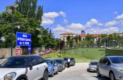 ULUS 100. YIL KAPALI OTOPARKI AÇILDI