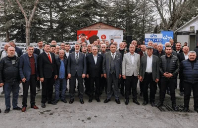 Mesut Özarslan’dan şoför esnafına destek ziyareti