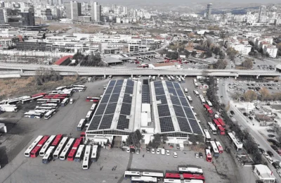 EGO’dan yeşil enerji hamlesi: Macunköy atölyelerine güneş enerjisi santrali kuruldu