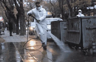 Çankaya Belediyesi mahalleleri temizliyor