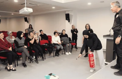 Yenimahalle Belediyesi’nden afet eğitimi