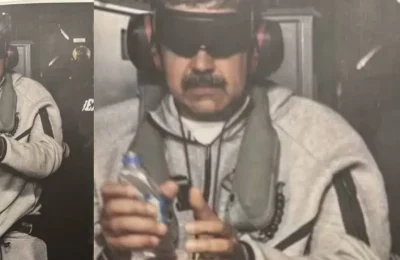 Esir Alınan Maduro’dan İlk Fotoğraf!