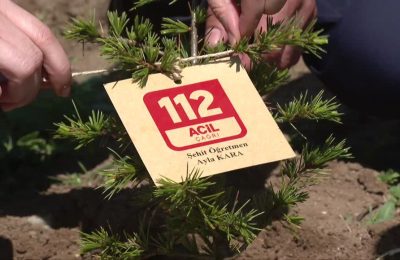 Ankara’da Ayla Öğretmen ile Öğrencilerin Adı 112 Ormanında Yaşayacak