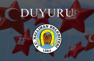 Nallıhan ve Çayırhan’da 23 Nisan Etkinlikleri İptal Edildi