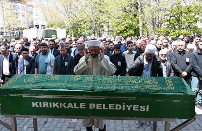 Yangında ölen teknisyen, Kırıkkale’de toprağa verildi